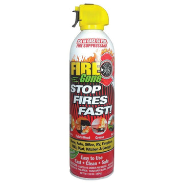 Fire Gone Extinguisher 16 oz Can